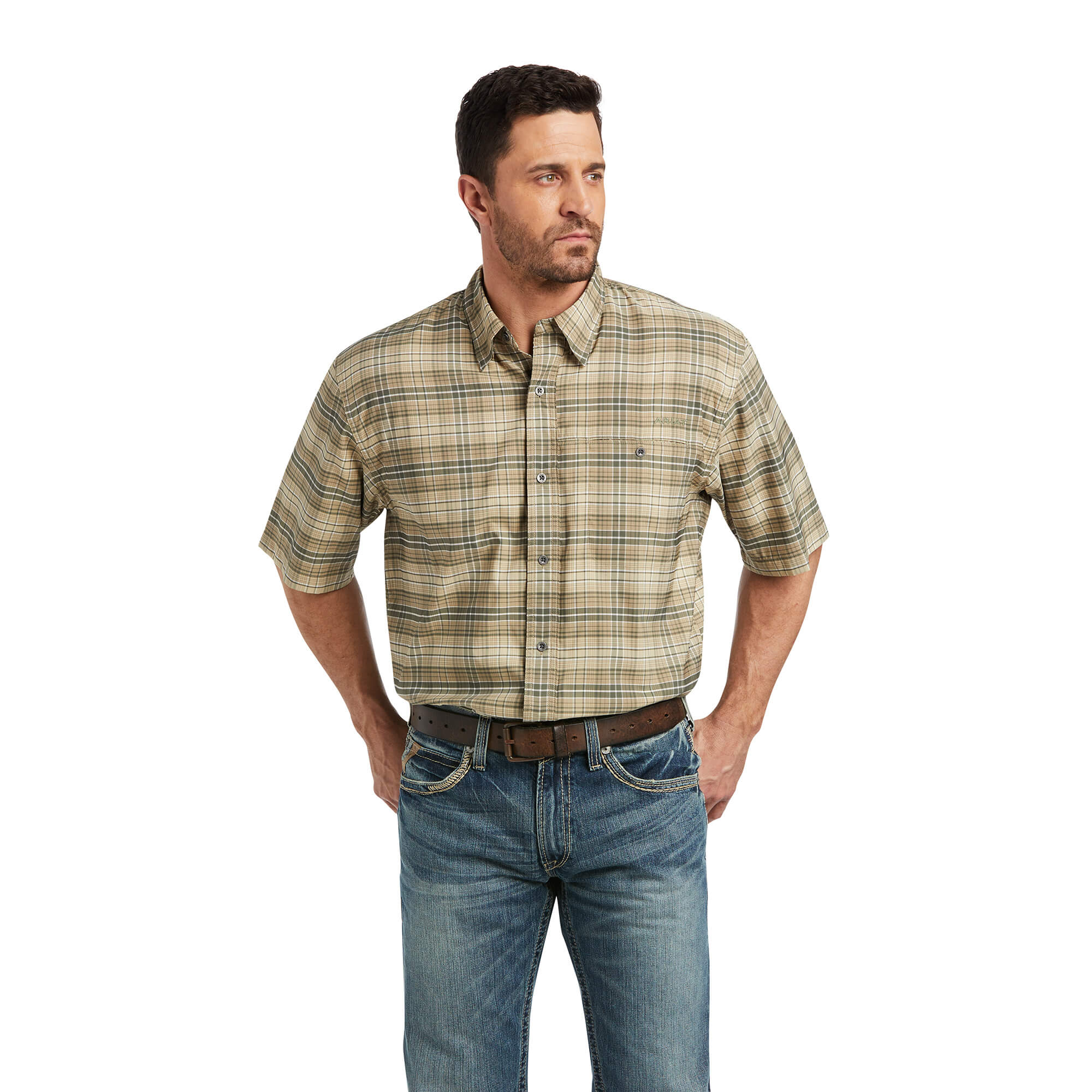 Ariat / Men's Walden LS Fitted Perf Fitted Shirt