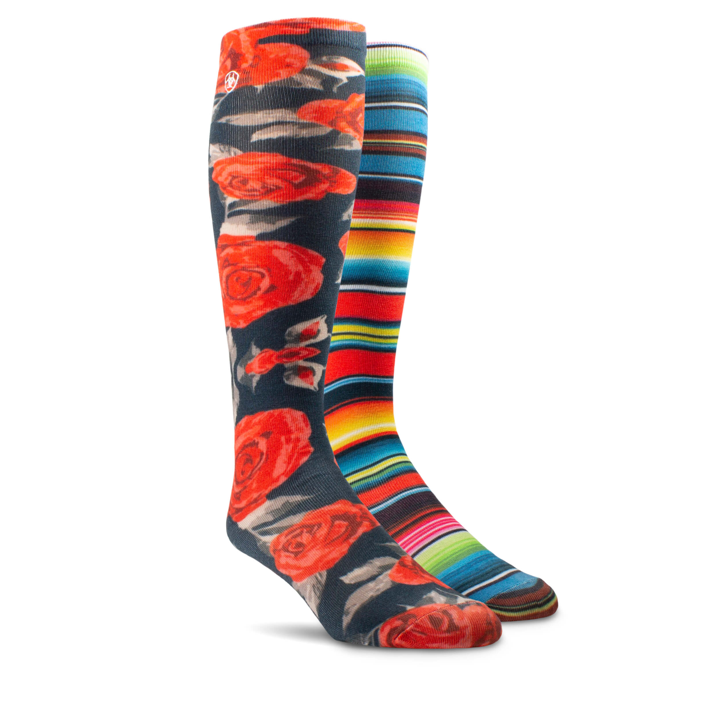 Cozy Aloe-Infused House Sock 2 Pair Multi Color Pack