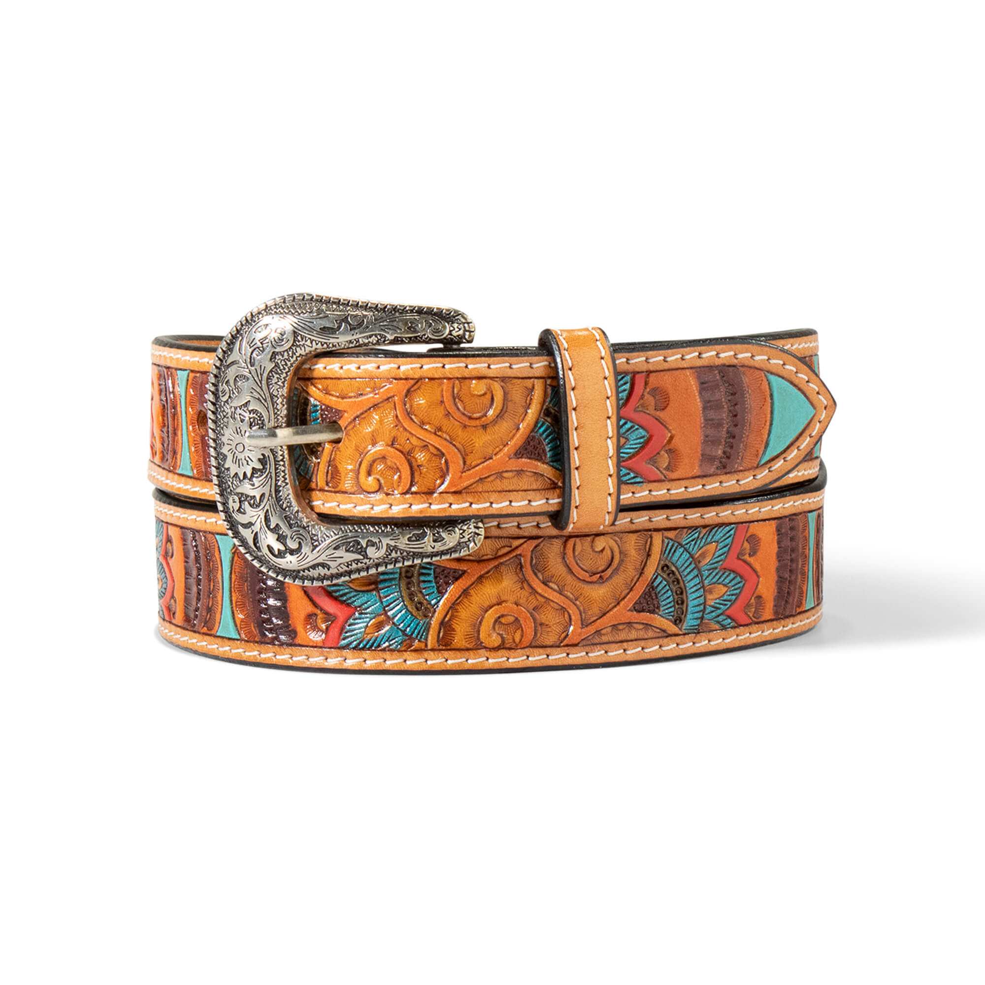 Colorful Emboss Belt | Ariat