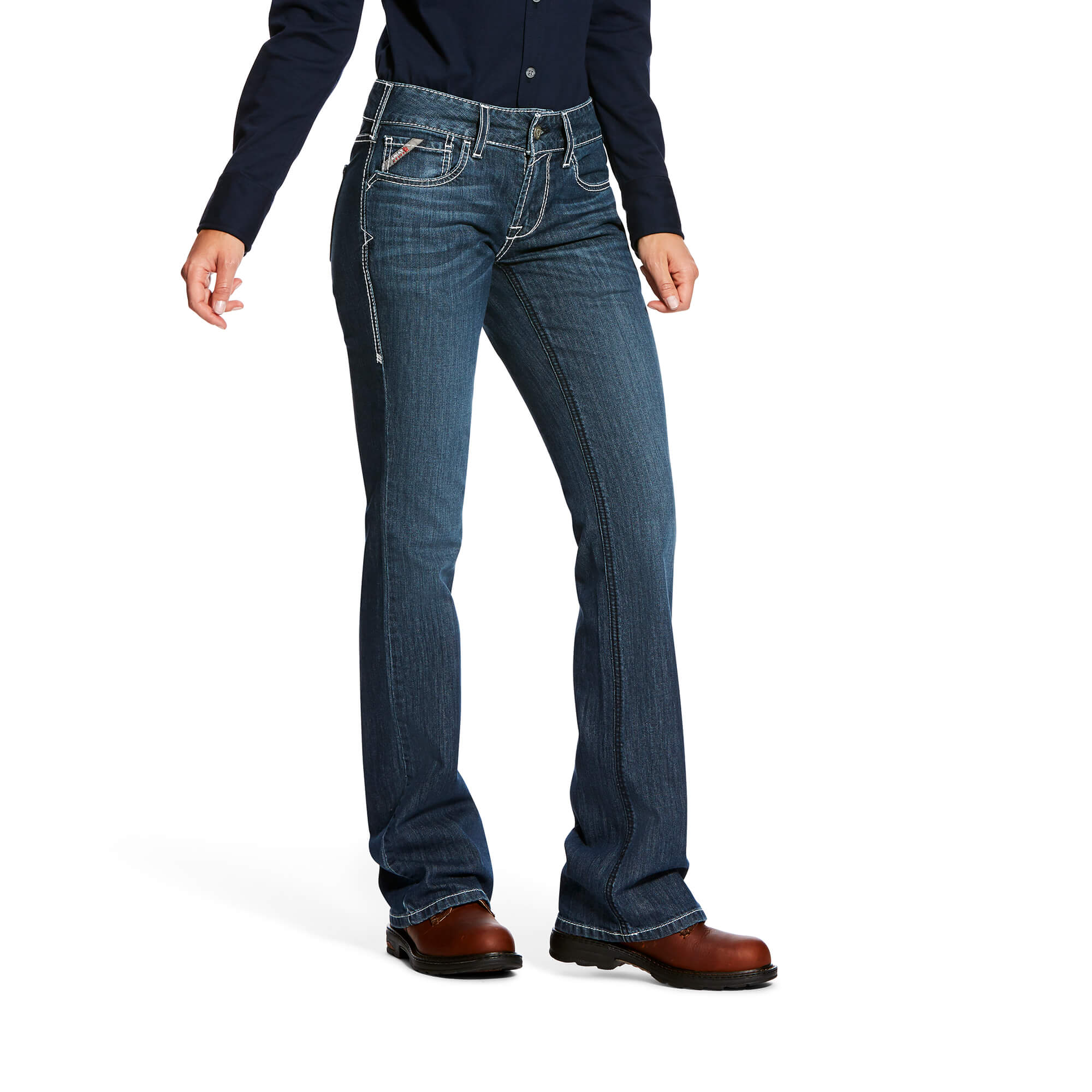 Ariat Women's FR DuraStretch Flame Resistant Mid Rise Bootcut Jean